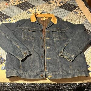 Vintage Wrangler Denim Jacket Mens 46L